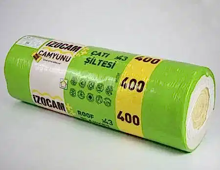 Cam Yünü - İzocam Çatı Şiltesi Tip 400