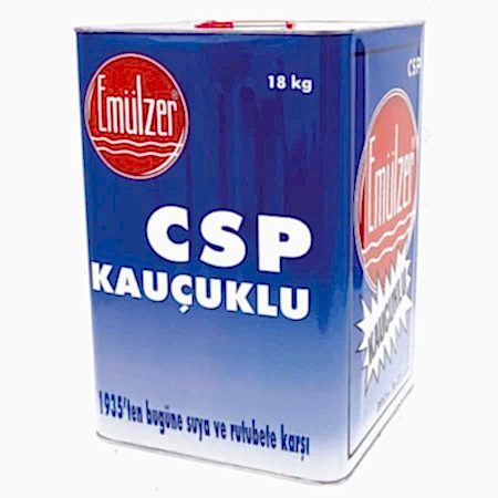 Kauçuk Katkılı Bitüm Solüsyonu - Emülzer CSP Kauçuklu