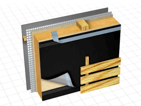 Cephe giydirme Isı İzolasyon Örtüsü - Delta Fassade Plus